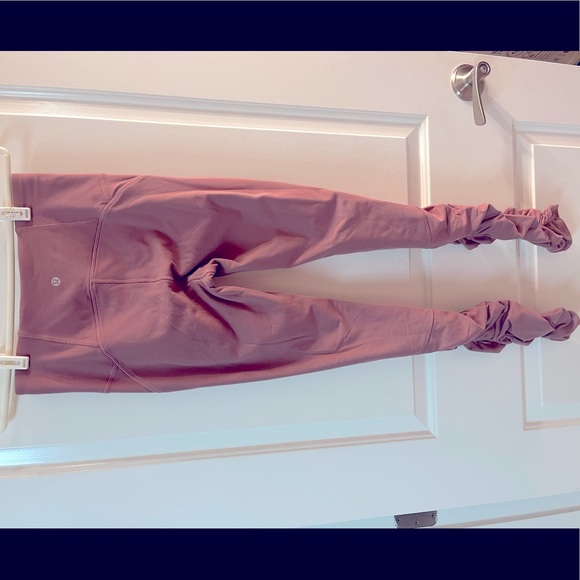 GUC: $108 LULULEMON “Ready to Rulu” High-Rise Tight 28", Spanish Rose pink, Sz 6 - Picture 2 of 7